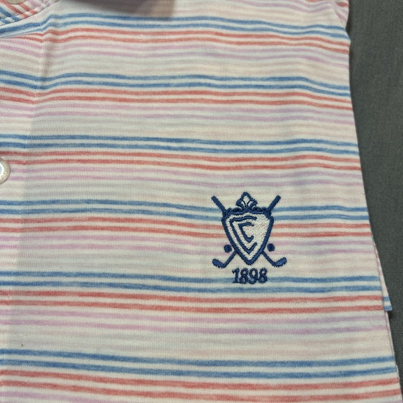 Johnnie-O Top Shelf Pink Short Sleeve Polo Shirt Men's XL Golf Performance - Picture 3 of 10